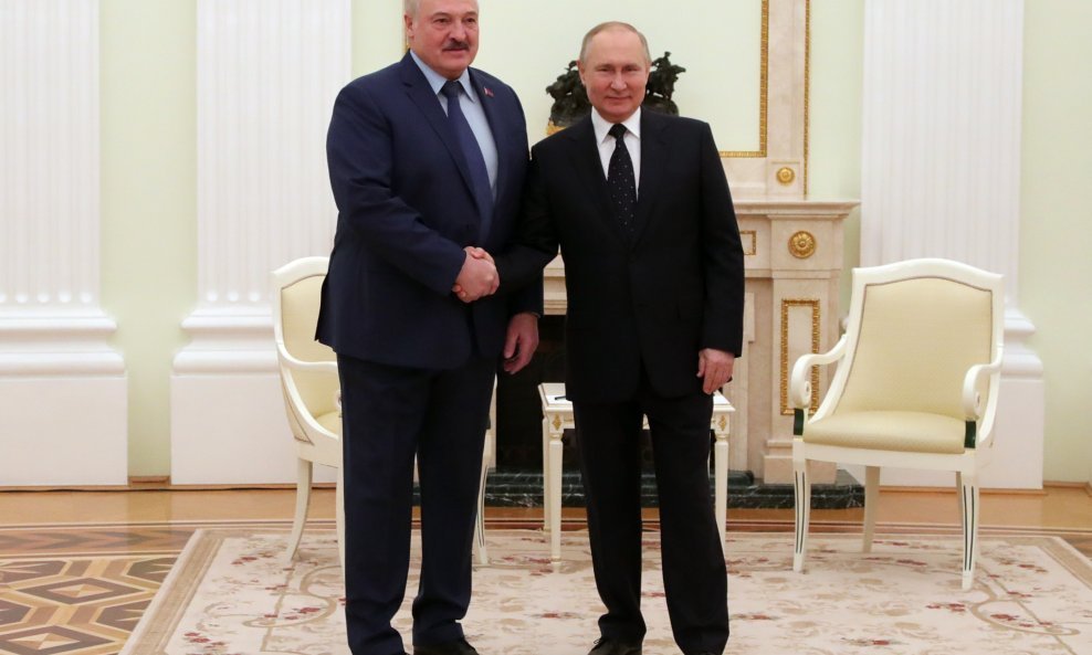 Aleksandar Lukašenko i Vladimir Putin