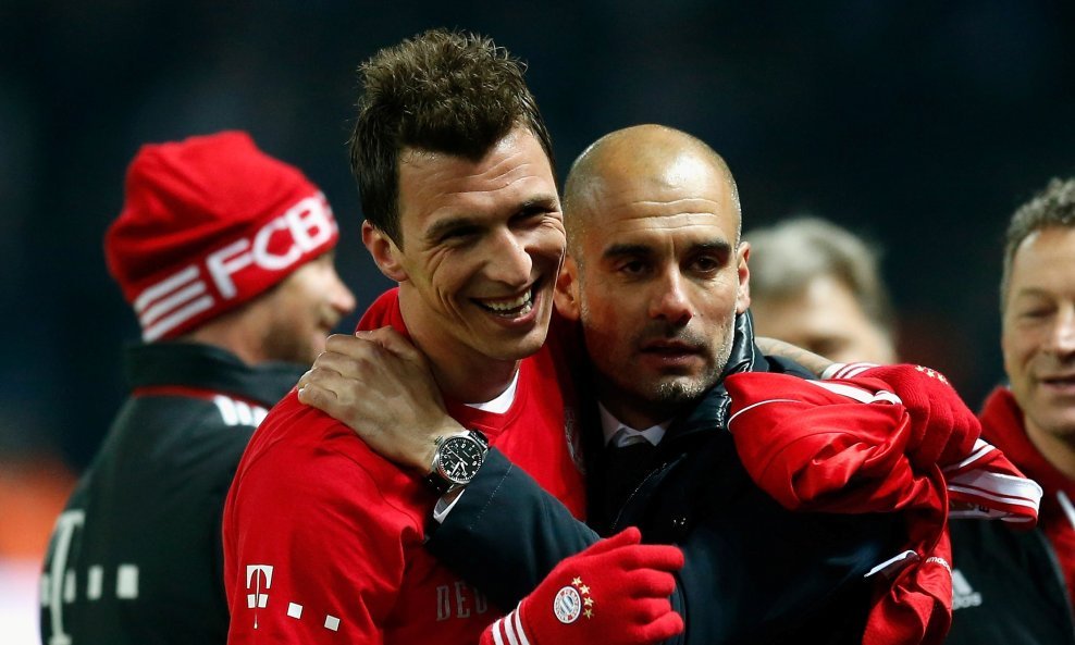 Mandžukić i Guardiola