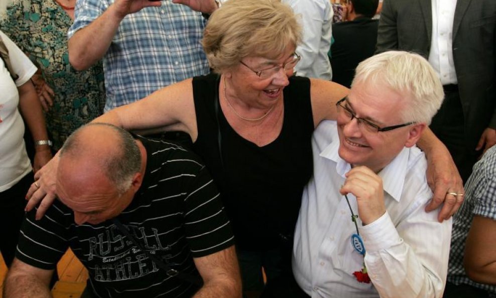 Ivo Josipović sa sindikalcima na Jarunu