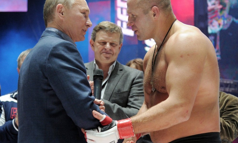 Vladimir Putin i Fedor Emelianenko