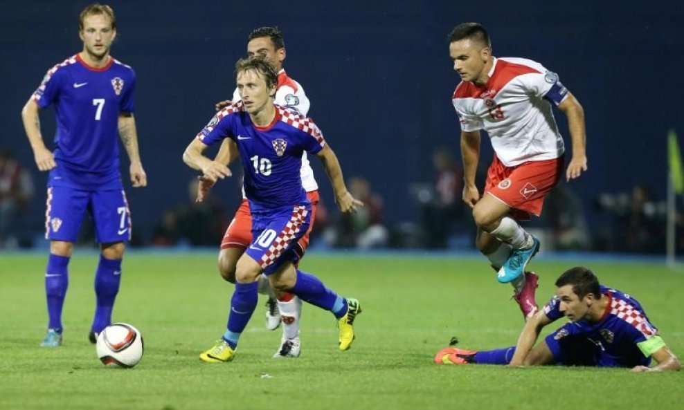 Luka Modrić u akciji