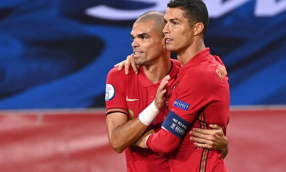 Pepe i Cristiano Ronaldo