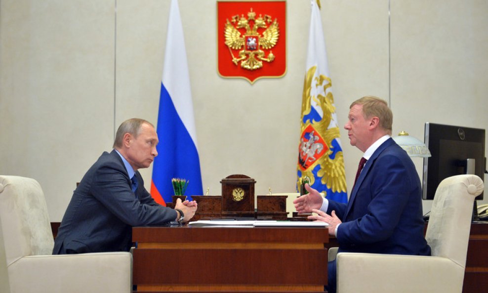 Vladimir Putin i Anatolij Čubajs
