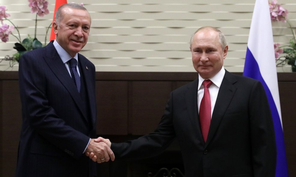 Recep Tayyip Erdogan i Vladimir Putin