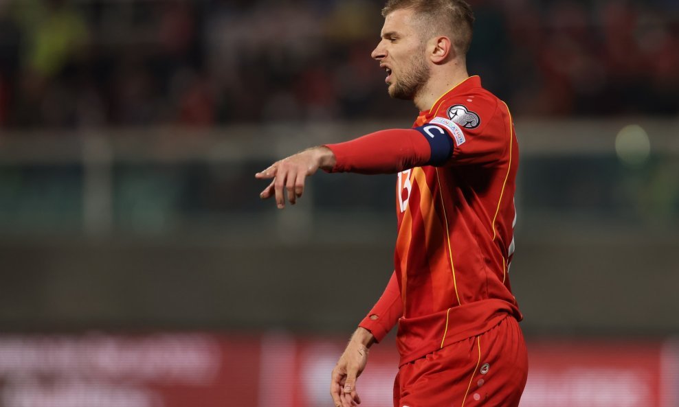 Stefan Ristovski - kapetan nogometne reprezentacije Sjeverne Makedonije