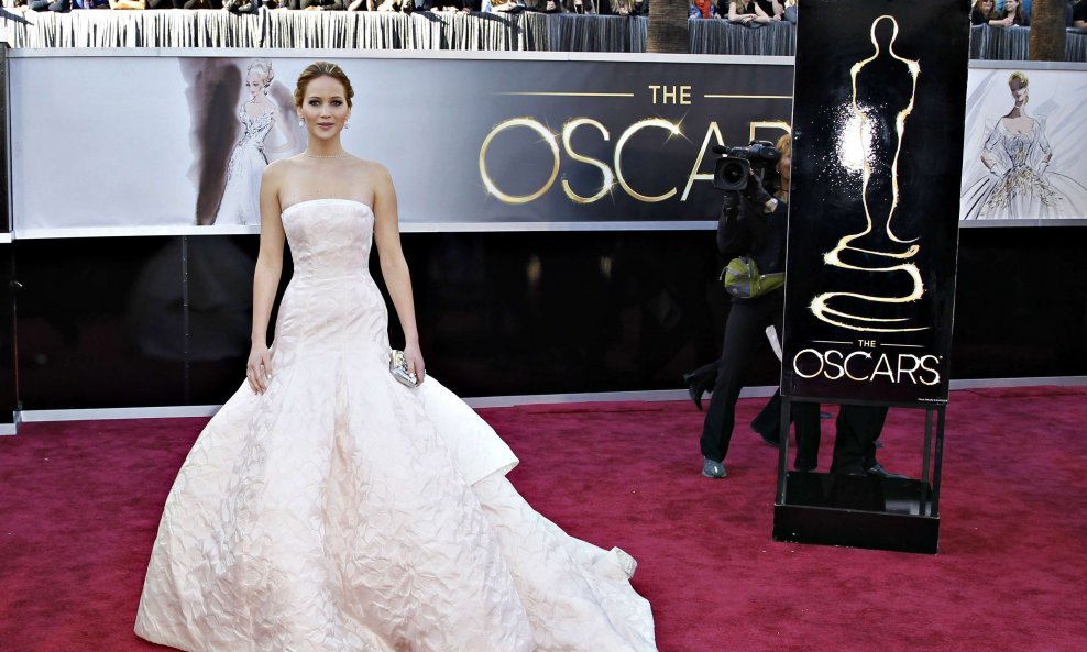 Jennifer Lawrence u haljini Dior Couture