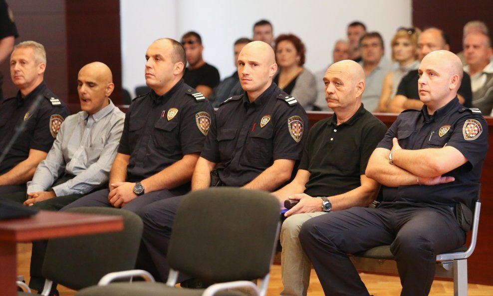 Emilio Bungur i Tomislav Duić na ročištu u slučaju Lora 2 / Arhivska fotografija