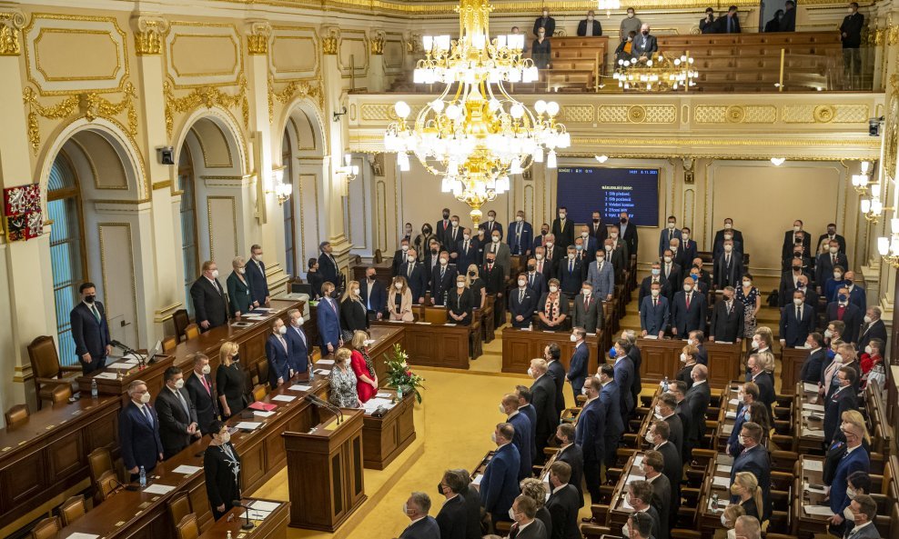 Češki parlament, ilustracija