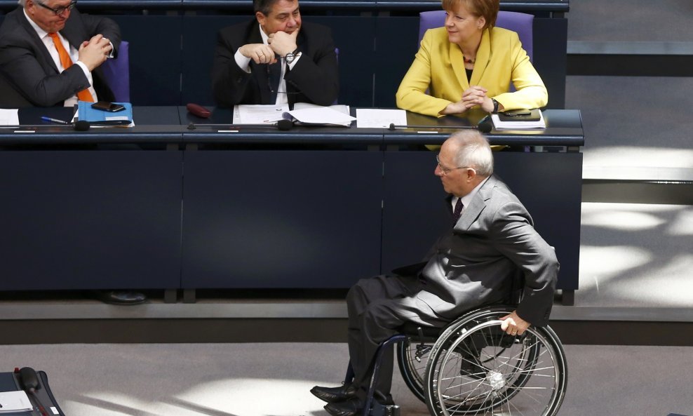 Angela Merkel Wolfgang Schaeuble