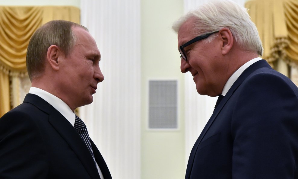 Vladimir Putin i Frank-Walter Steinmeier