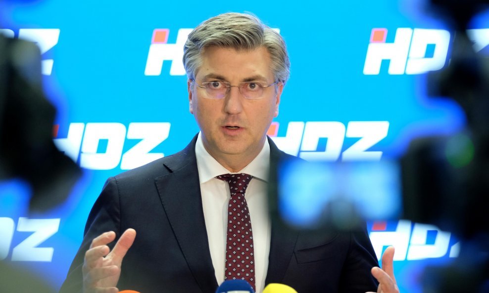 Andrej Plenković, predsjednik HDZ-a i Vlade RH