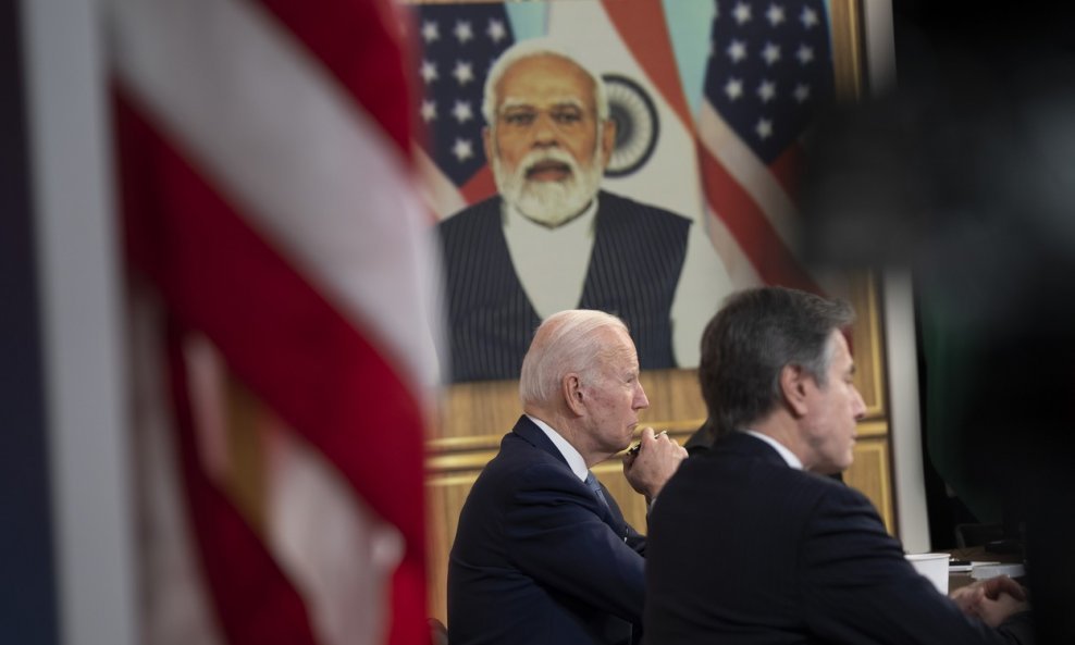 Virtulani razgovor Joe Biden i Narendra Modi