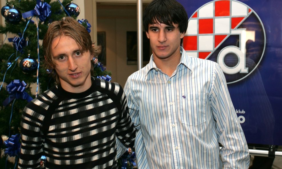 Luka Modrić i Hrvoje Čale (desno)