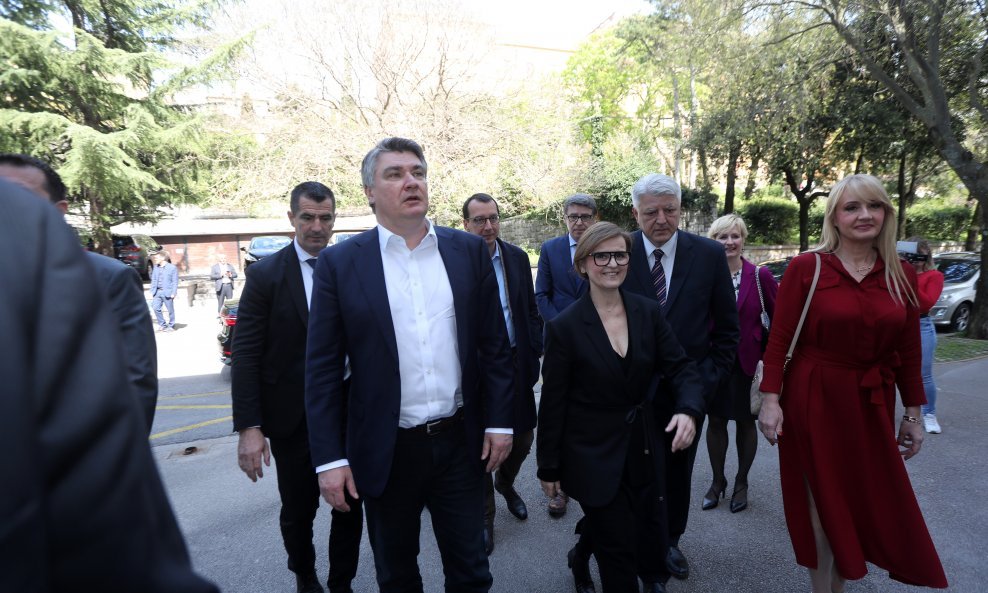 Zoran Milanović, Snježana Prijić Samaržija, Zlatko Komadina i Marko Filipović