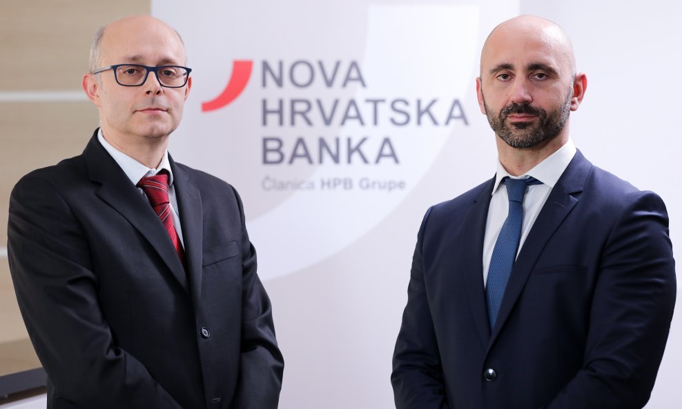 Tadija Vrdoljak, predsjednik Uprave Nove hrvatske banke i Marko Badurina, predsjednik Uprave HPB-a