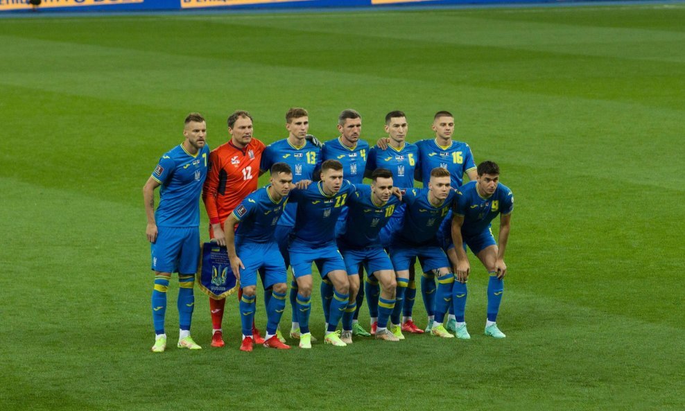 Nogometna reprezentacija Ukrajine - Kijev, 4. rujna 2021. uoči susreta protiv reprezentacije Francuske