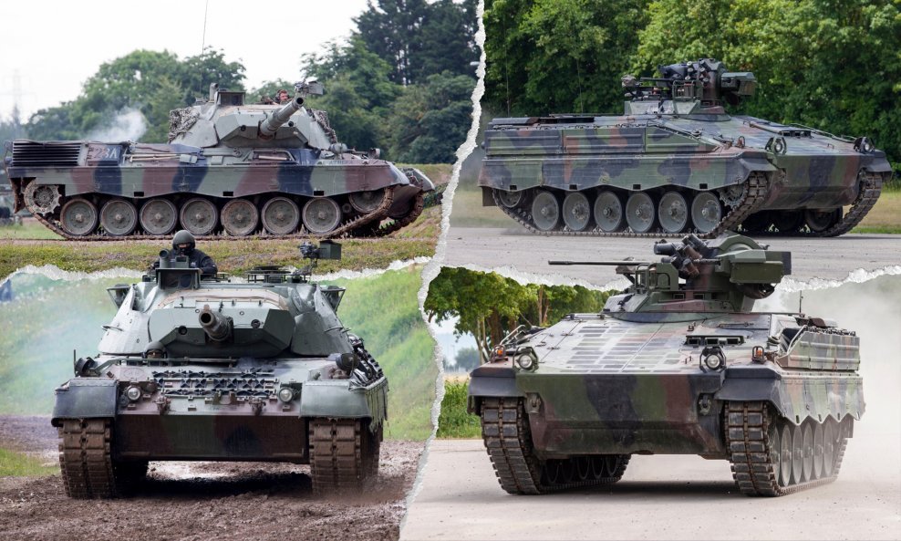Tenk Leopard 1 i oklopno vozilo Marder kakve će Njemačka poslati Ukrajini