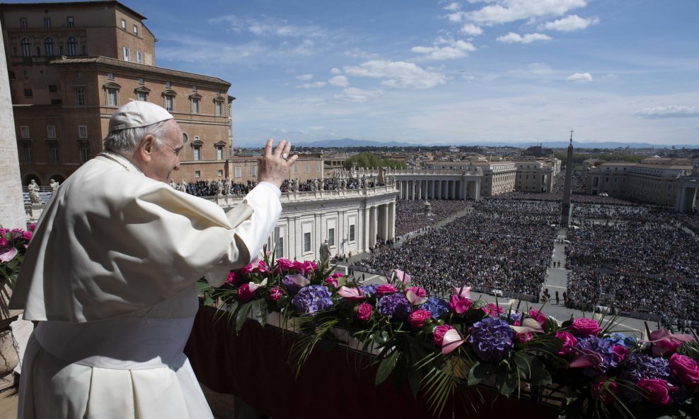 Papa Franjo na Uskrs, poruka 'Urbi et Orbi'