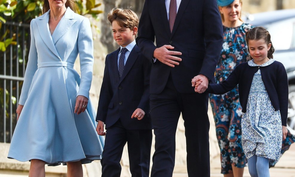 Kate Middleton i princ William s djecom