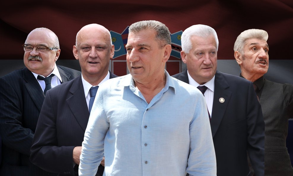 Ivan Čermak, Ljubo Ćesić Rojs, Ante Gotovina, Pavao Miljavac, Davor Domazet Lošo