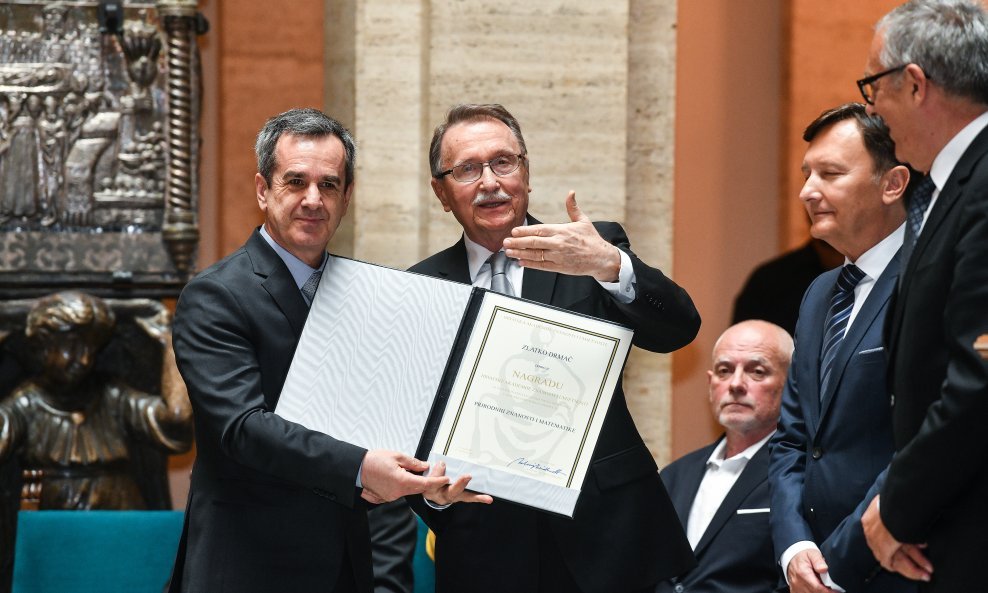 Zlatko Drmač (lijevo) i Velimir Neidhardt