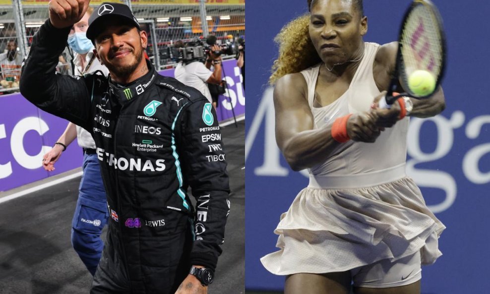 Lewis Hamilton i Serena Williams