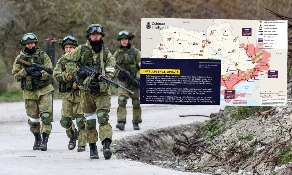 Ilustracija / Ruski vojnici, javno objavljeni obavještajni podaci Ministarstva obrane Velike Britanije