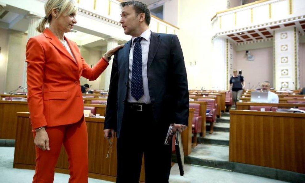 Ingrid Antičević Marinović i Arsen Bauk