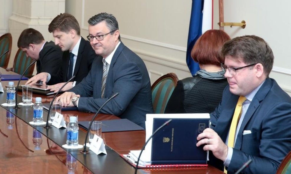 Tihomir Orešković, Nada Šikić, Oleg Butković