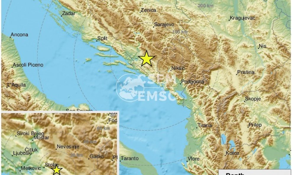 Novi potres u Hercegovini