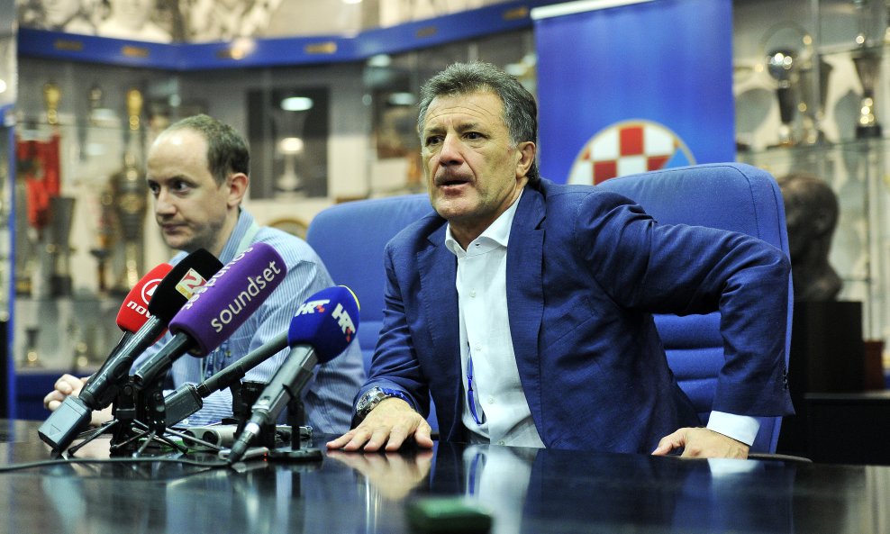 Zdravko Mamić u Plavom salonu Dinama