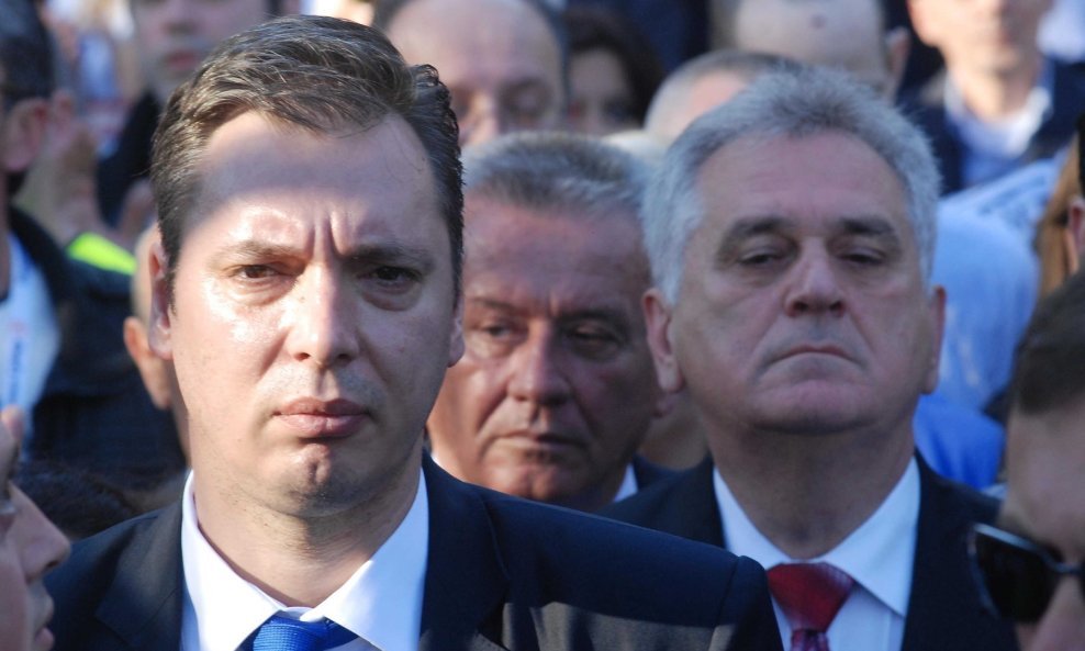 Aleksandar Vučić i Tomislav Nikolić