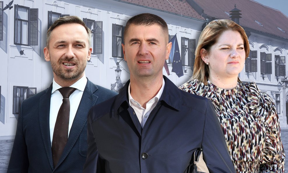 Marin Piletić, Davor Filipović i Anja Šimpraga