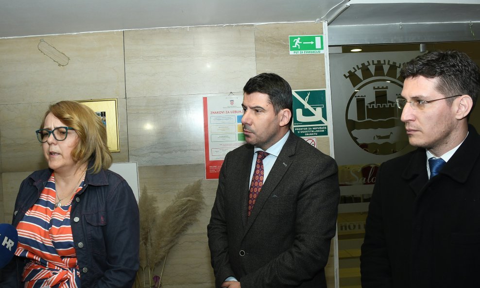 Nikola Grmoja i Zvonimir Troskot u Sisku