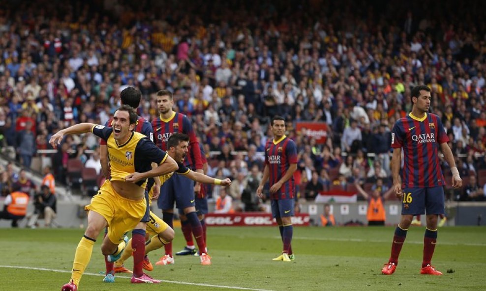 Barcelona - Atletico Madrid, Diego Godin
