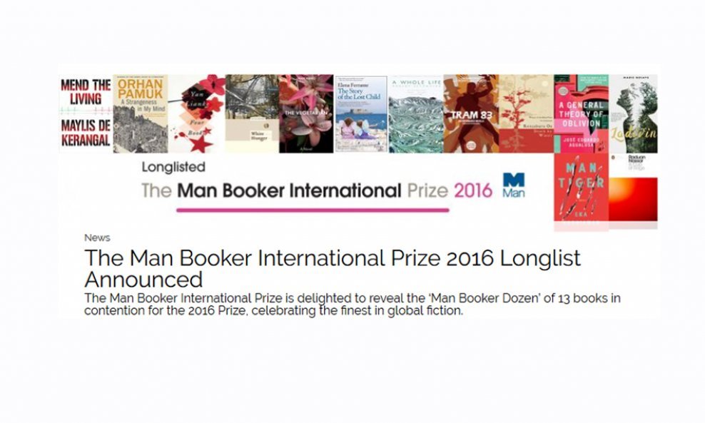 Man Booker International 2016