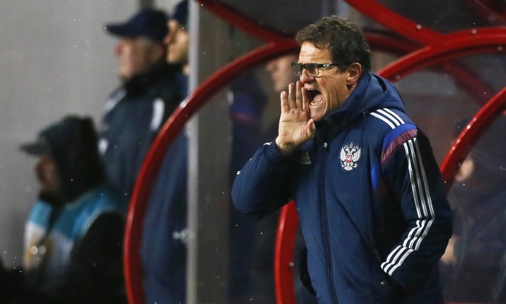 Fabio Capello u vrijeme dok je vodio rusku reprezentaciju