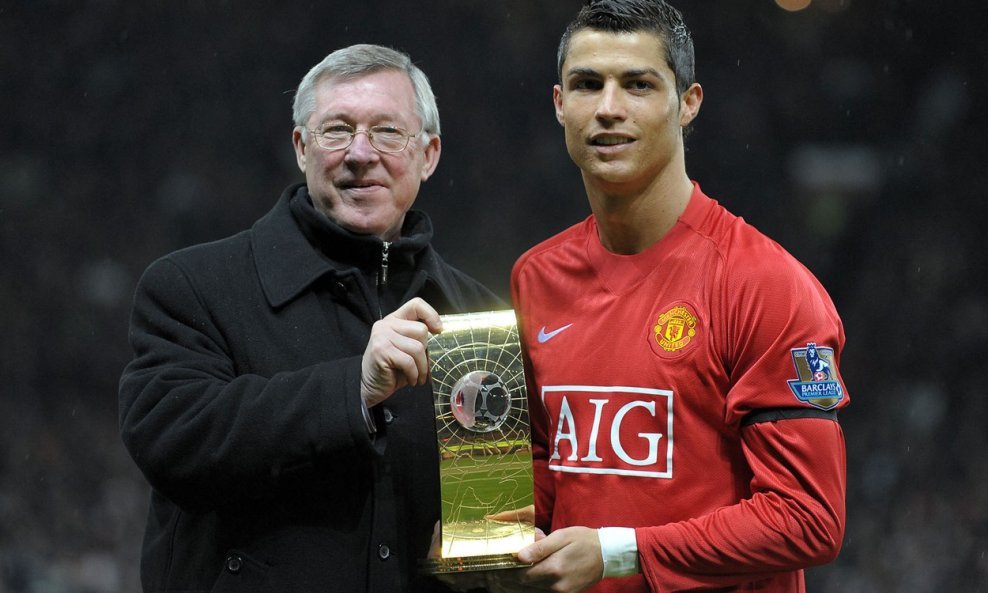 Sir Alex Ferguson i Cristiano Ronaldo