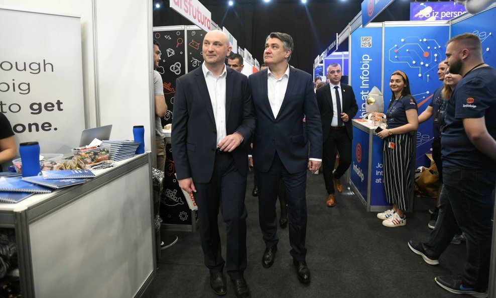Predsjednik RH Zoran Milanović obišao Job Fair