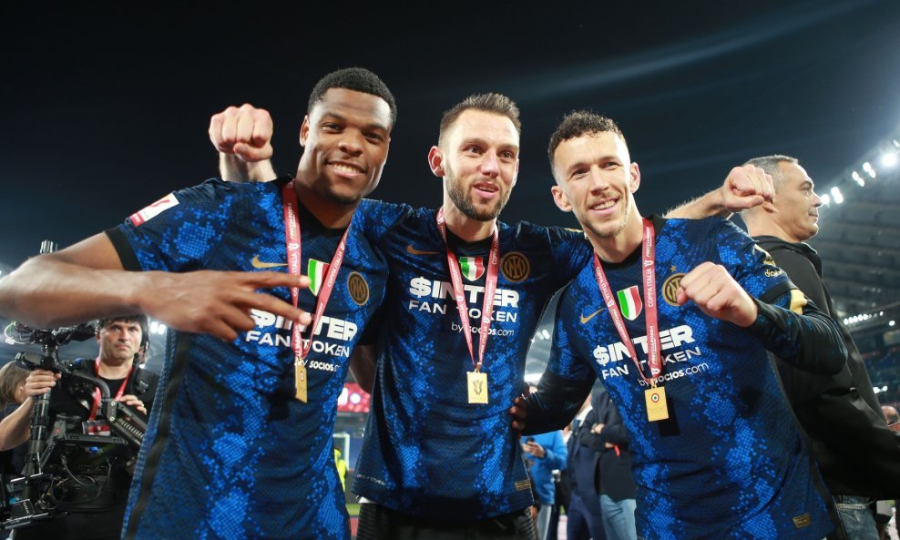 Denzel Dumfries, Stefan de Vrij i Ivan Perišić