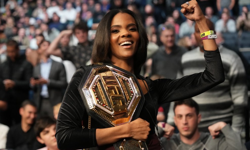 Osim što vodi talk show na televiziji, Candace Owens voli se pojavljivati i na MMA borbama