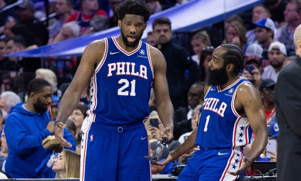 Joel Embiid i James Harden