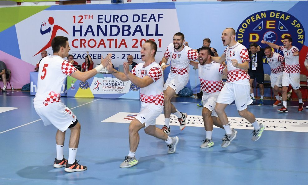 Hrvatski gluhi rukometaši prošle godine postali su europski prvaci
