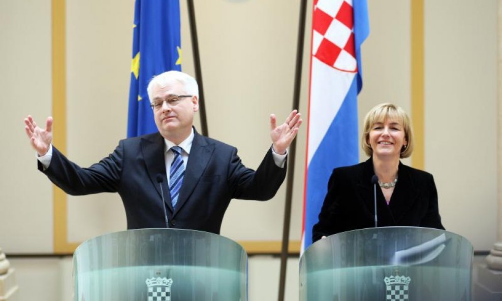 Ivo Josipović i Vesna Pusić