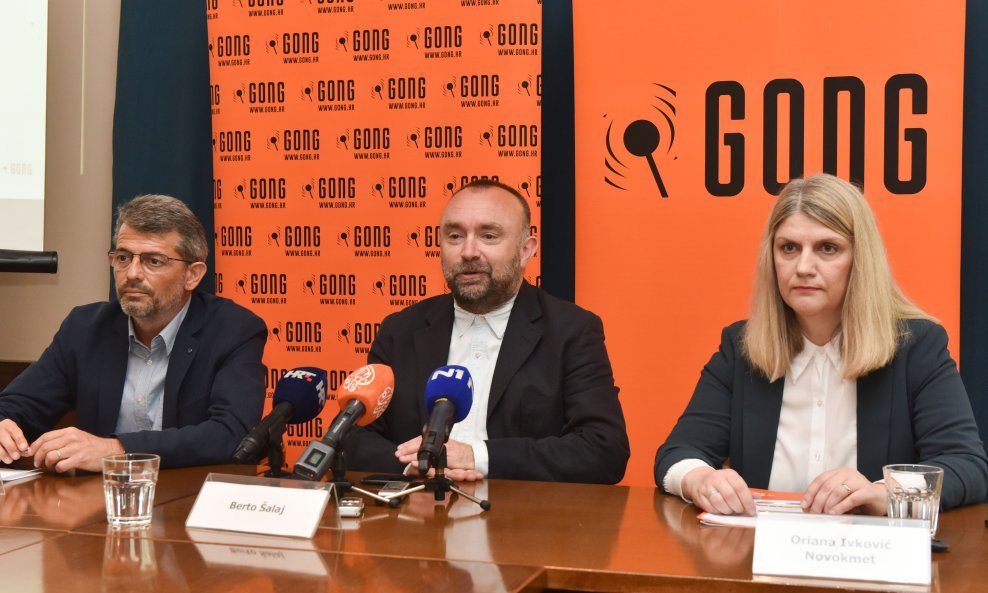 GONG-ova konferencija za medije o smanjenju izbornih jedinica