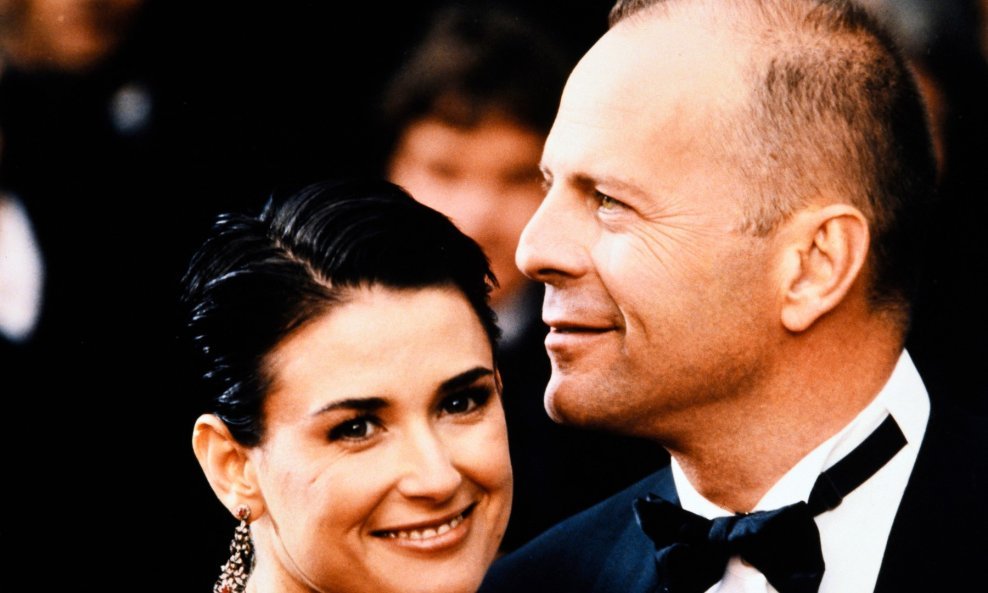 Bruce Willis i Demi Moore u Cannesu 1997.