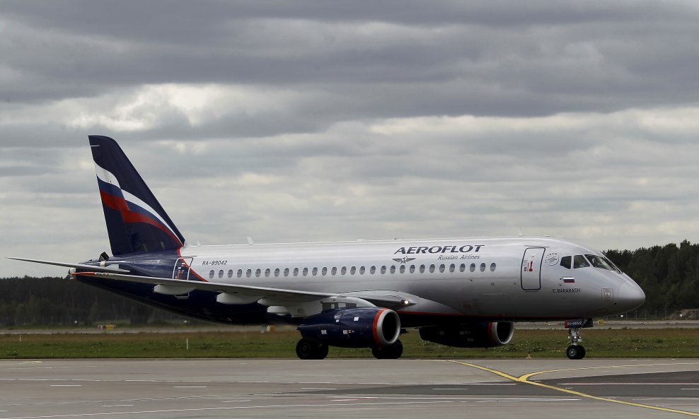 Zrakoplov Aeroflot Sukhoi Superjet 100