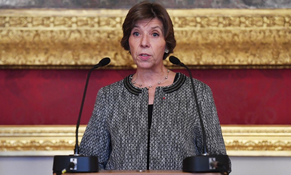 Francuska šefica diplomacije Catherine Colonna