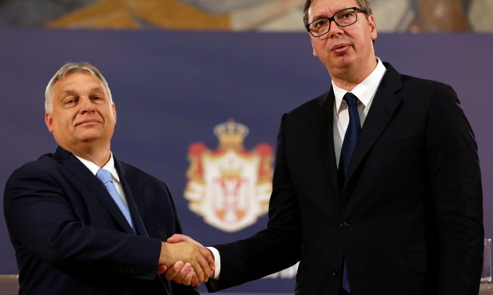 Viktor Orban i Aleksandar Vučić