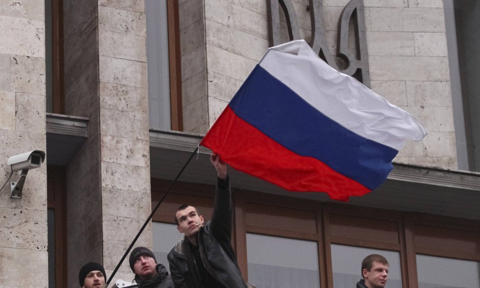 Donjeck ruska zastava